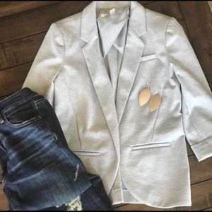 Light gray blazer